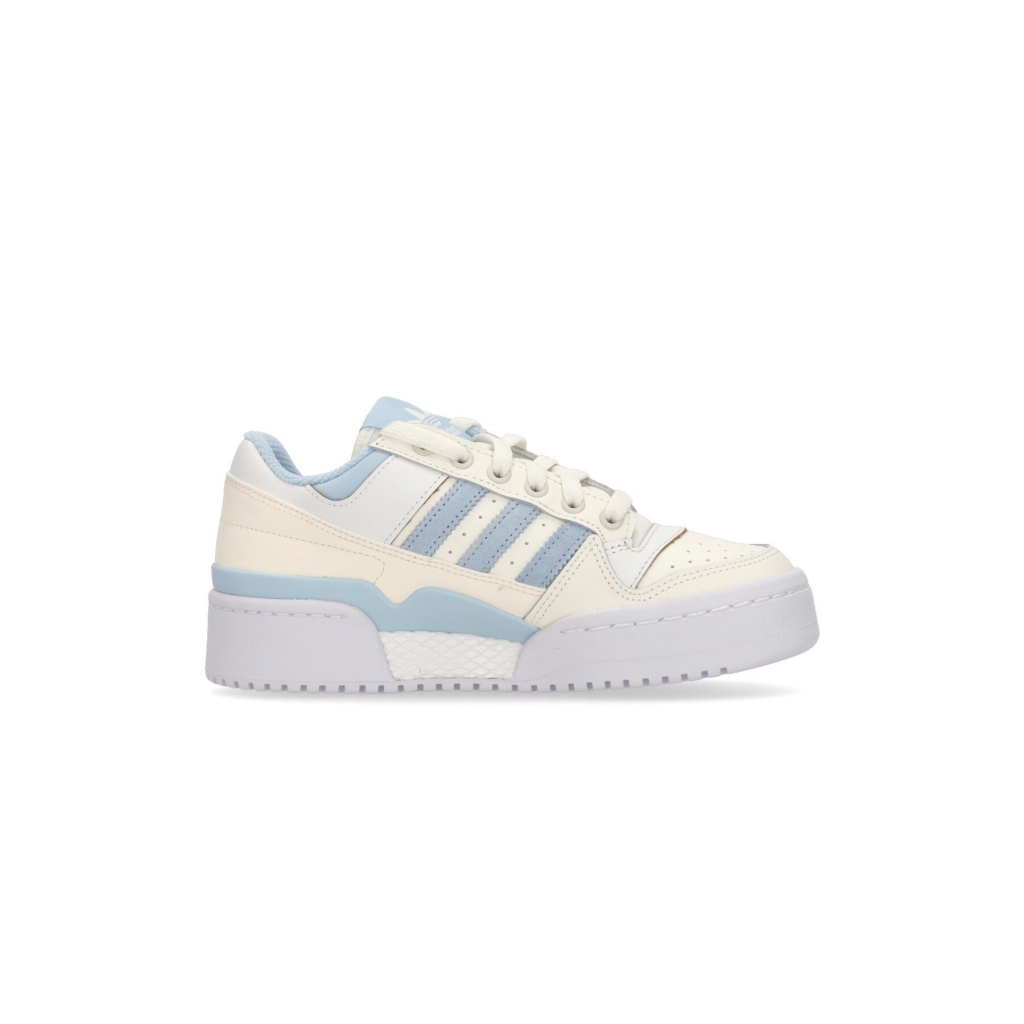 scarpa bassa donna forum bold stripes OFF WHITE/CLEAR SKY/FOOTWEAR WHITE