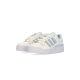 scarpa bassa donna forum bold stripes OFF WHITE/CLEAR SKY/FOOTWEAR WHITE