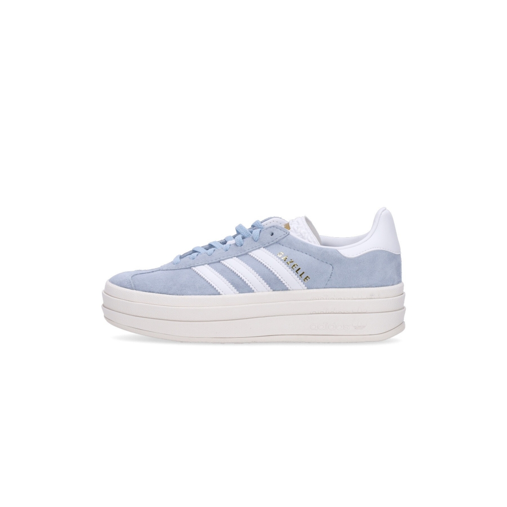 scarpa bassa donna gazelle bold w CLEAR SKY/FOOTWEAR WHITE
