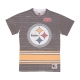 maglietta uomo nfl jumbotron 30 sublimated tee pitste MULTI/WHITE