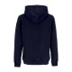 felpa cappuccio uomo logo hoodie DARK NAVY