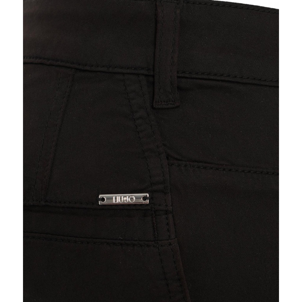 Pantalone cargo nero