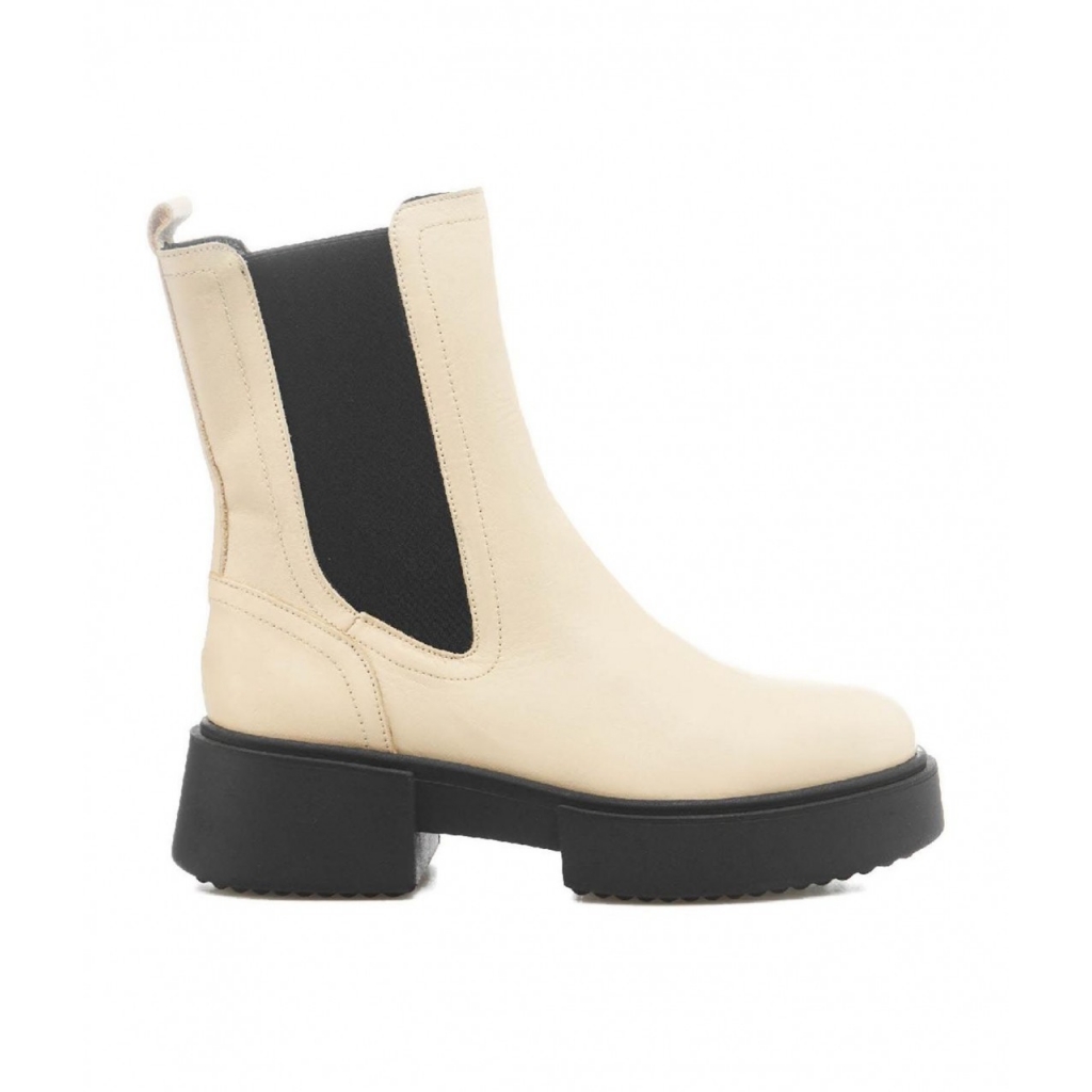 Combat boots crema