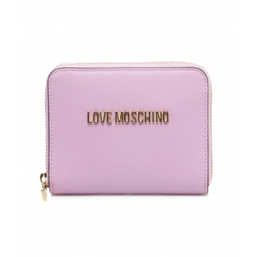 Portemonnaie con logo rosa