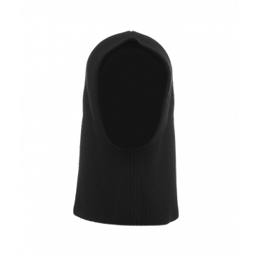 Balaclava in maglia nero