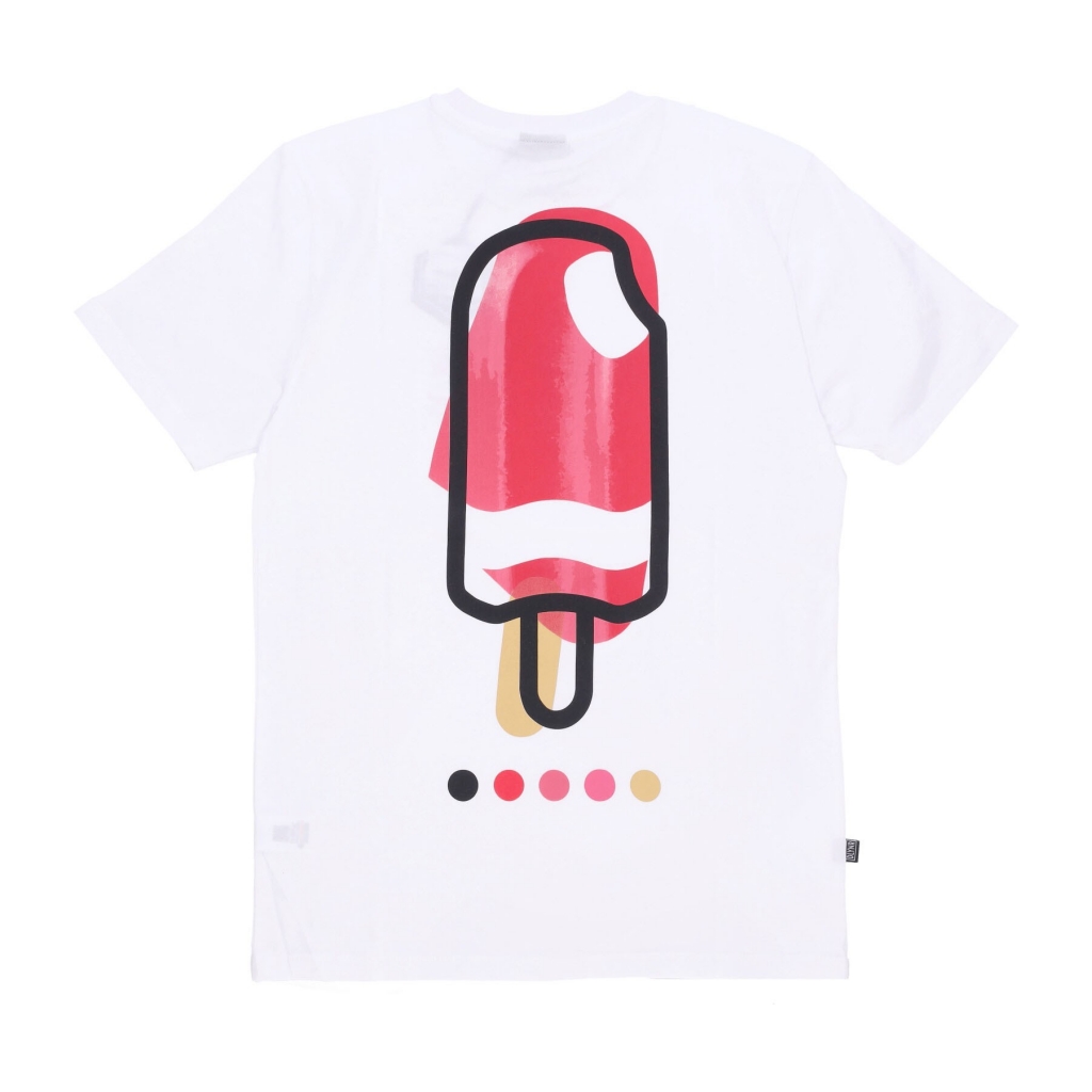 maglietta uomo mambo pattern alla fragola tee WHITE