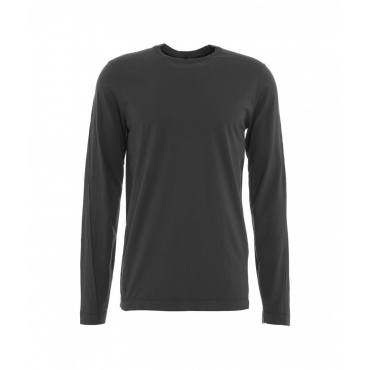 Maglia con dettagli di cucitura grigio scuro