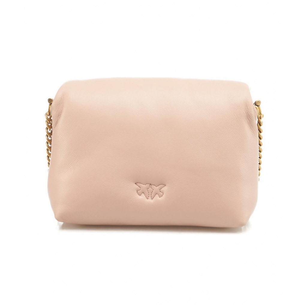 Mini puffer bag Love Click Baby rosa chiaro