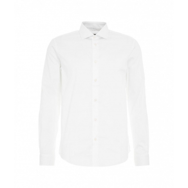 Camicia in cotone bianco