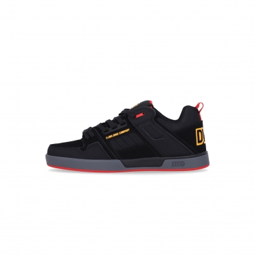 scarpe skate uomo comanche 20+ BLACK/YELLOW/RED NUBUCK