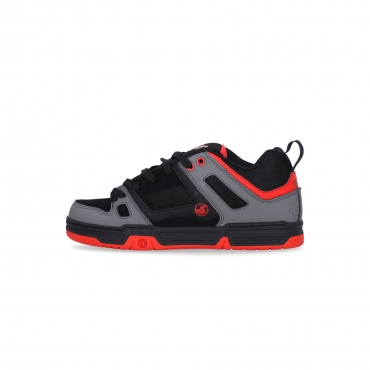 scarpe skate uomo gambol BLACK/CHARCOAL/RED NUBUCK
