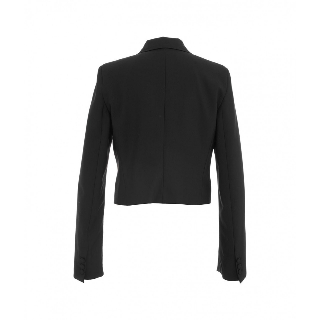 Blazer cropped nero Outlet