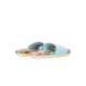 ciabatte donna adilette comfort CLEAR AQUA/LUSH RED/PEARL CITRINE