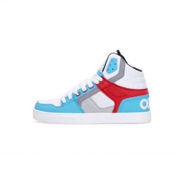 scarpe skate uomo clone WHITE/RED/CYAN