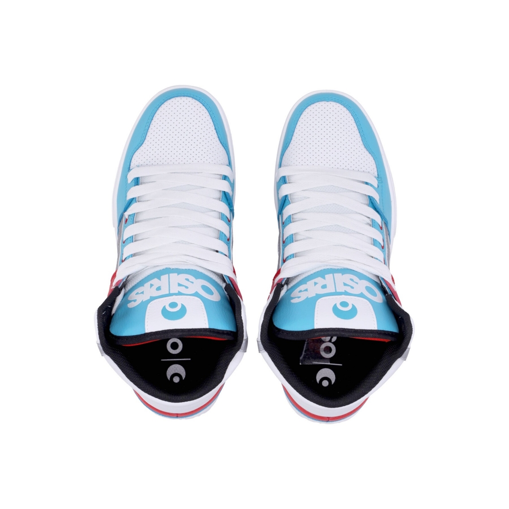 scarpe skate uomo clone WHITE/RED/CYAN