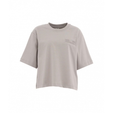 Cropped T-shirt Jian grigio