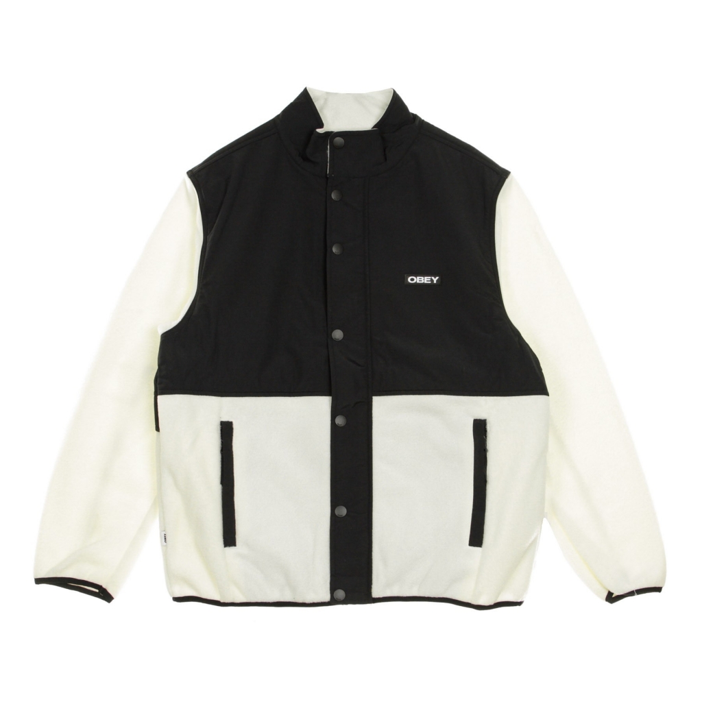 giubbotto pile uomo commando jacket CREAM MULTI