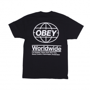 maglietta uomo global classic tee BLACK