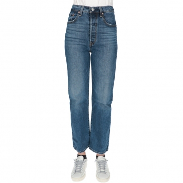 Jeans Levis Donna Ribcage Straight Ankle Valley 0163 VALLEY VIEW