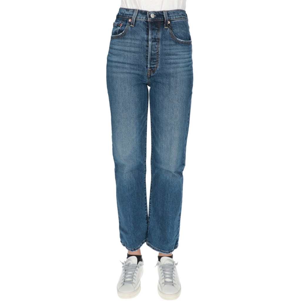 Jeans Levis Donna Ribcage Straight Ankle Valley 0163 VALLEY VIEW