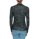 Maglia ScotchSoda Donna All Over Printed Mockneck BOTLE GREEN