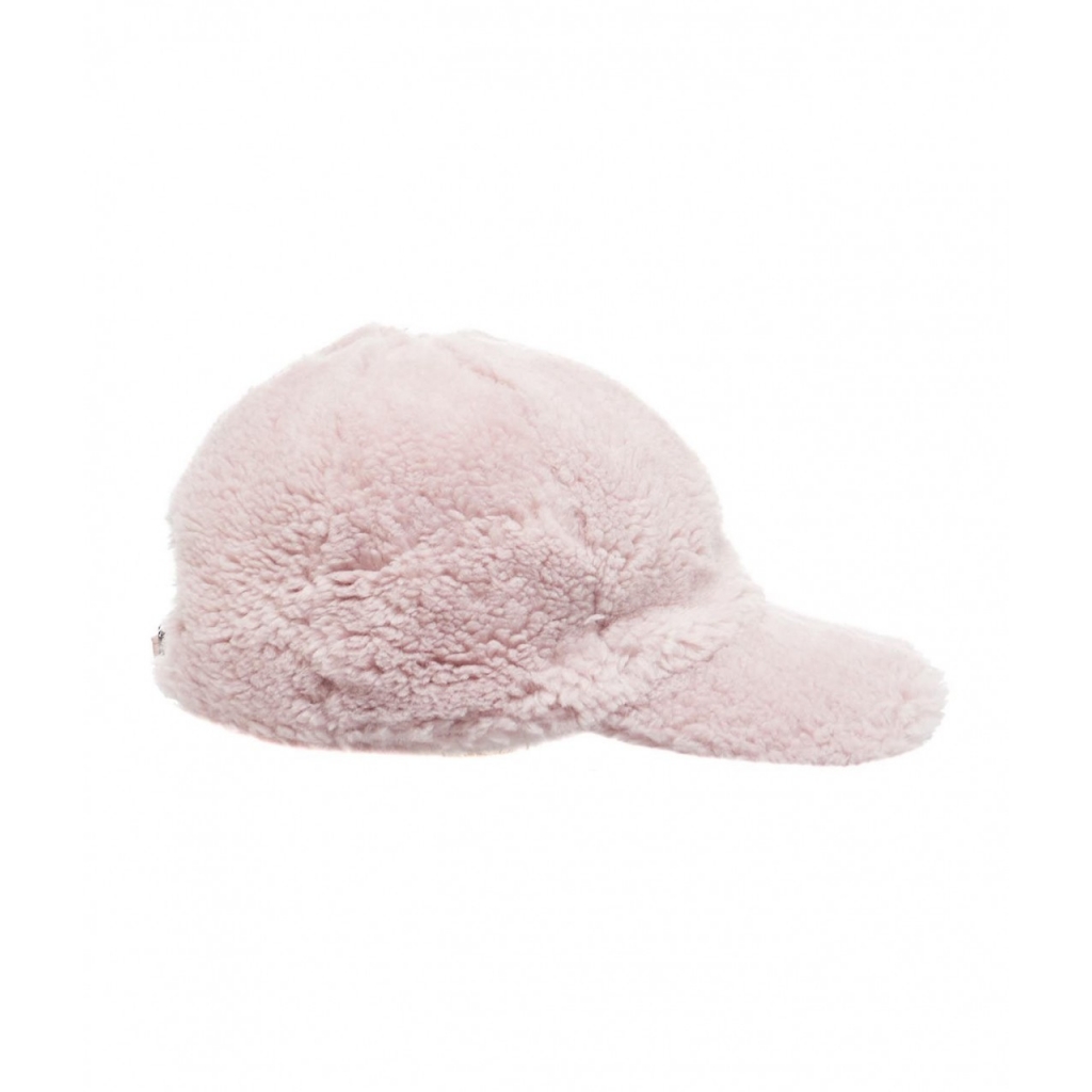 Teddy baseball cap rosa chiaro