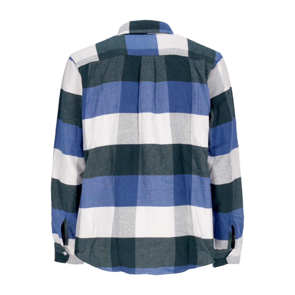 camicia manica lunga uomo l/s lyman shirt LYMAN CHECK/DISCOVERY GREEN