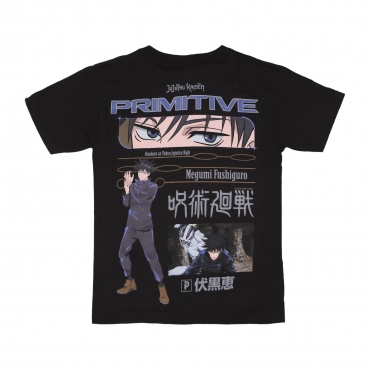 maglietta uomo fushiguro tee x jujutsu kaisen BLACK