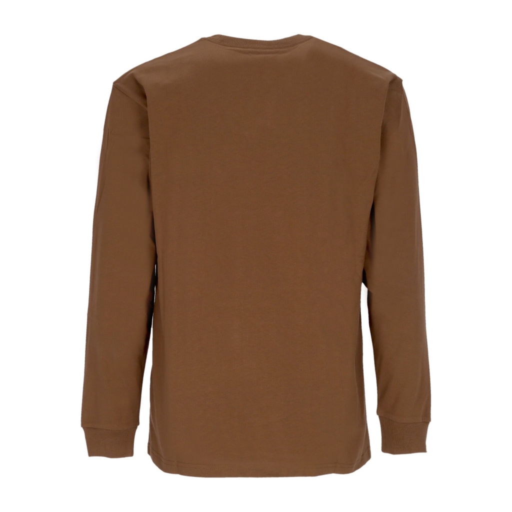 maglietta manica lunga uomo l/s chase t-shirt TAMARIND/GOLD