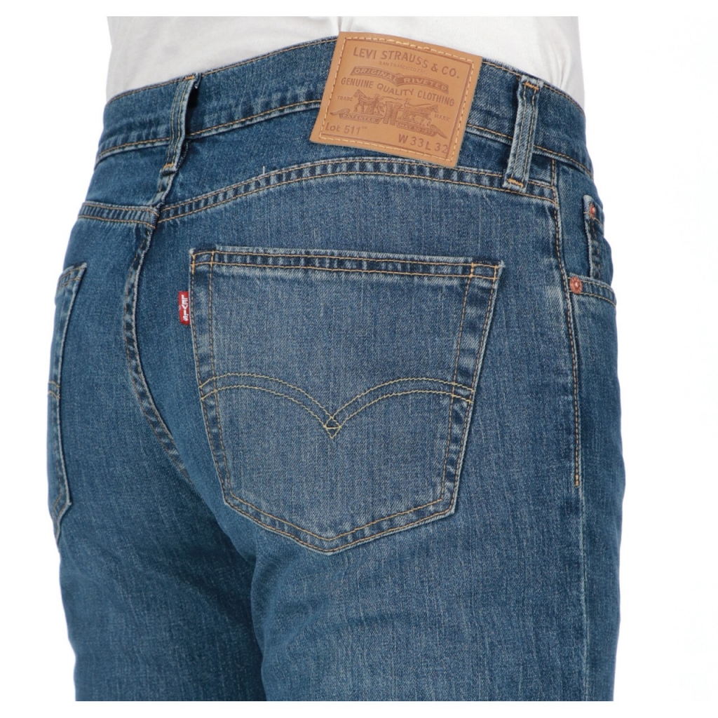 Jeans Levis Uomo 511 Slim Shitake L 32 5549 SHITAKE