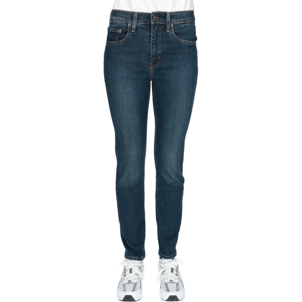 Jeans Levis Donna 724 High Rise Straight L30 0208 BLUE SWELL