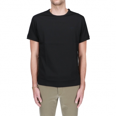 Tshirt Sun 68 Uomo Pocket Solid Short Sleeves3 11 NERO