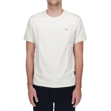 Tshirt Sun 68 Uomo Pocket Solid Short Sleeves3 31 BIANCO PANNA