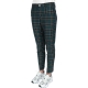 Pantalone Liu Jo Jeans Donna Pant Chino Diamond CHECK GREEN