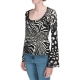 Maglia Liu Jo Jeans Donna Chiusa M/L LuX TRENDY ANIMAL