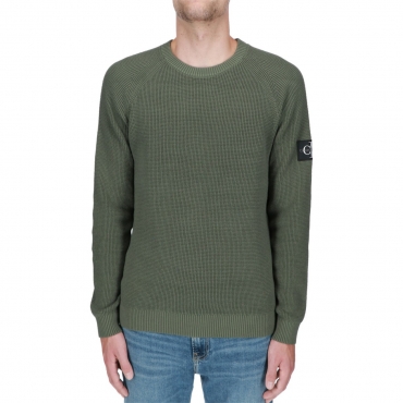 Maglia Calvin Klein Jeans Uomo Badge Easy Sweater LLP THYME