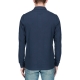 Polo Tommy Hilfiger Jeans Uomo Solid Slim Long Sleeve C87 TWILIGHTNAVY