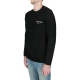 Maglia Tommy Hilfiger Jeans Uomo Tjm Reg Raglan BDS BLACK