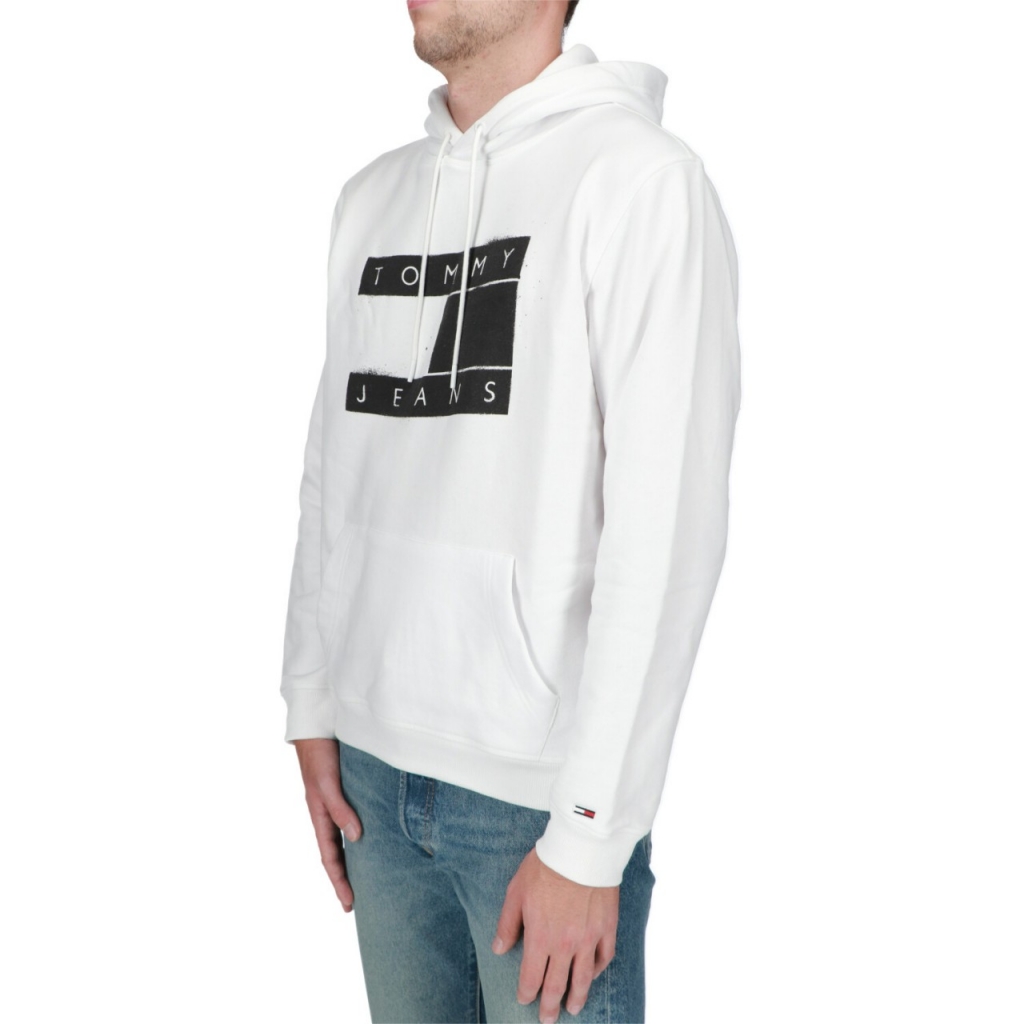 Felpa tommy jeans uomo outlet