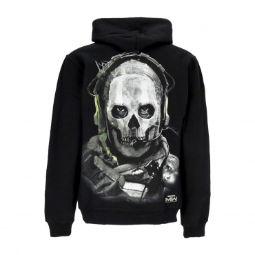 felpa cappuccio uomo call of duty hoodie BLACK