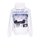 felpa cappuccio uomo satoru hoodie x jujutsu kaisen WHITE