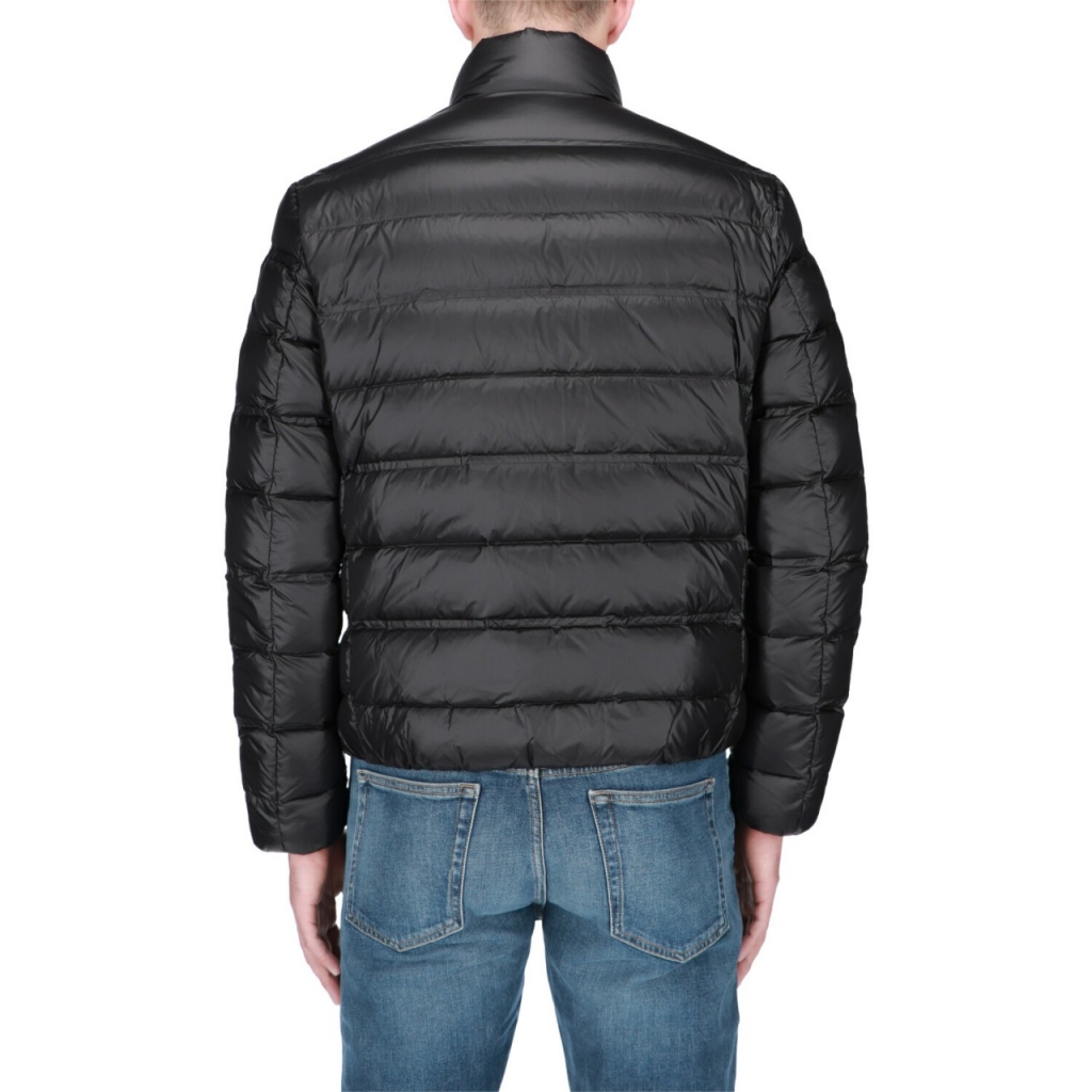 Piumino Blauer Usa Uomo Cappuccio Corto 999TT NERO