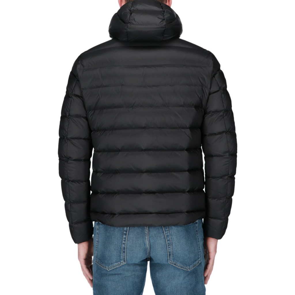 Piumino Blauer Usa Uomo Cappuccio Corto 999TT NERO