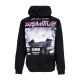 felpa cappuccio uomo satoru hoodie x jujutsu kaisen BLACK