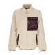 orsetto donna arkta teddy jacket KHAKI