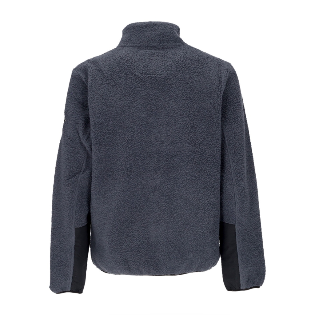 giubbotto pile uomo wonderer track jacket DARK STEEL