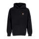 felpa cappuccio uomo cookieman hoodie BLACK