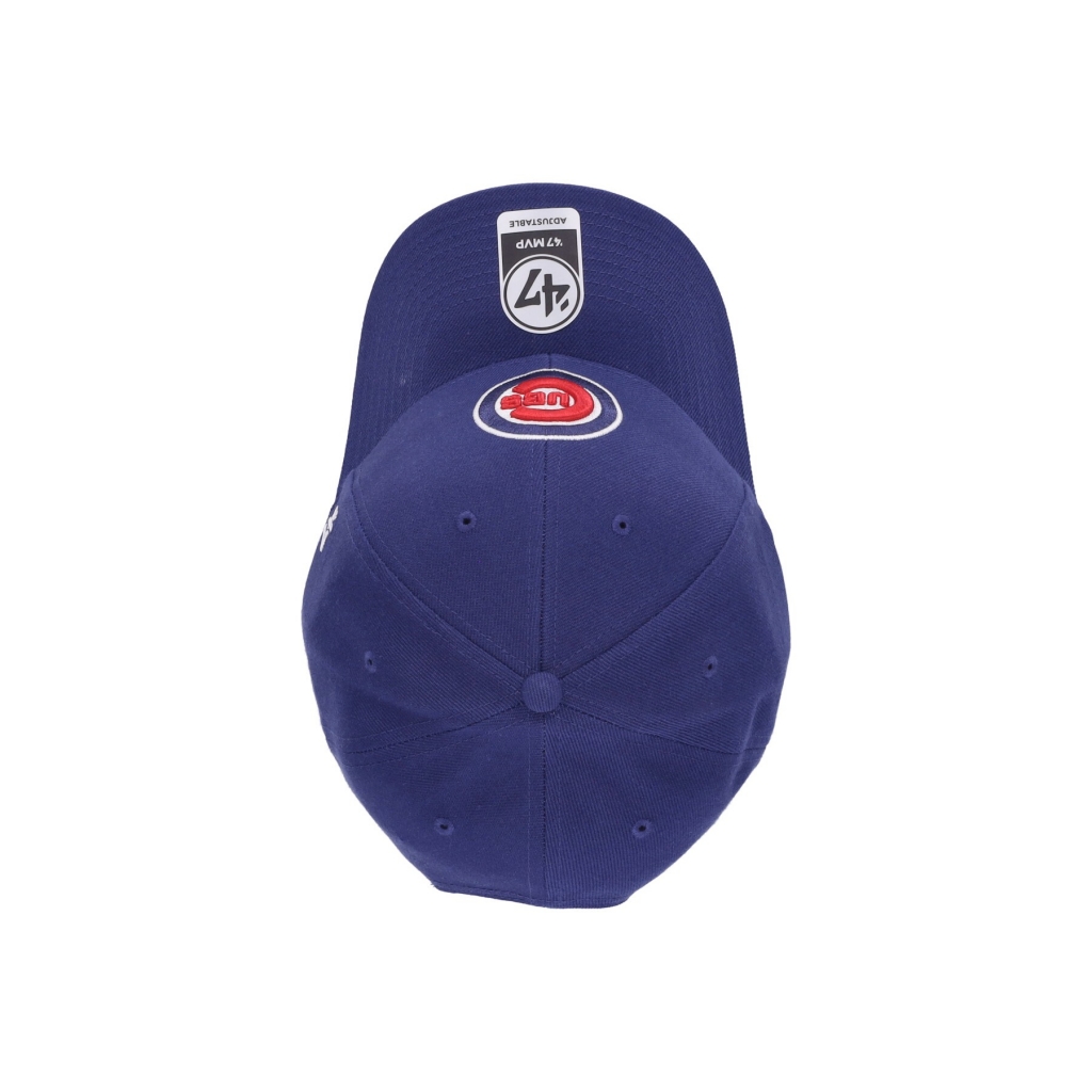 cappellino visiera curva uomo mlb mvp chicub DARK ROYAL