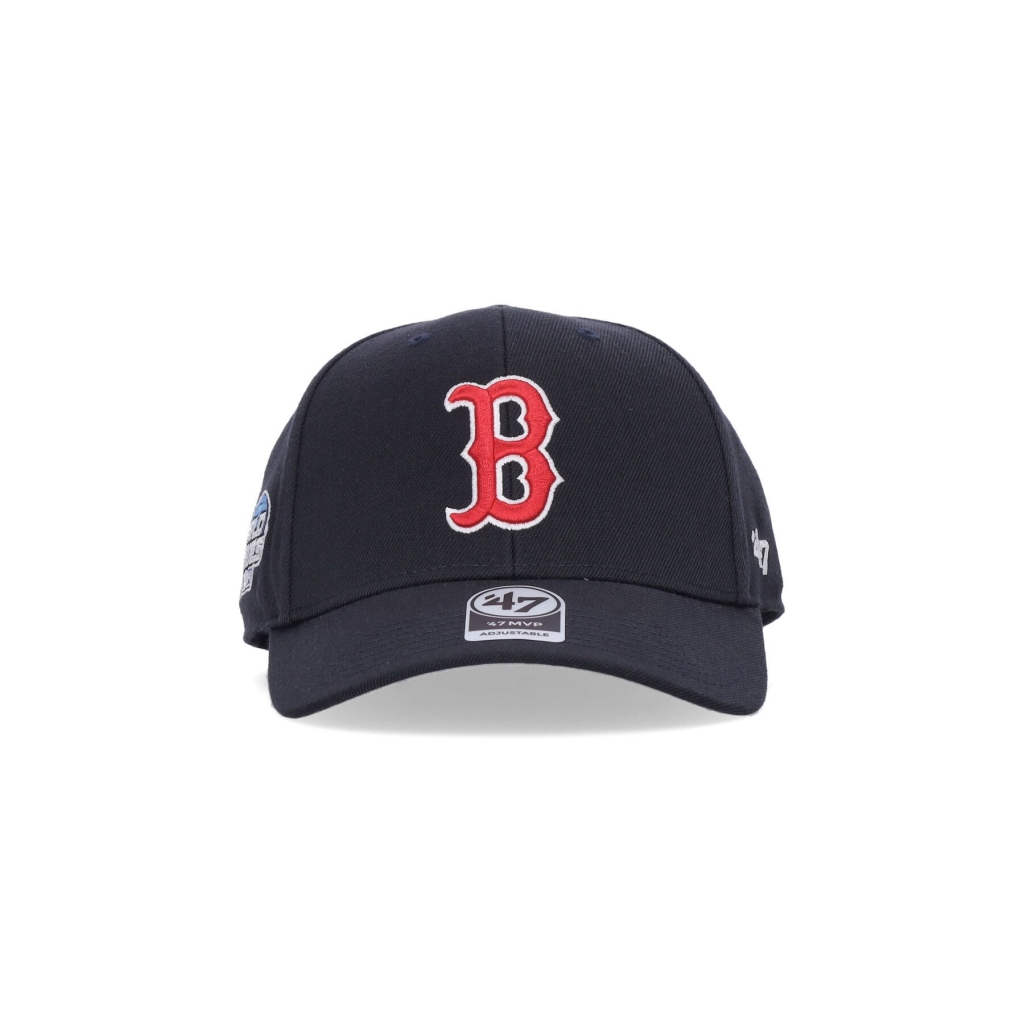 cappellino visiera curva uomo mlb sure shot mvp bosred NAVY