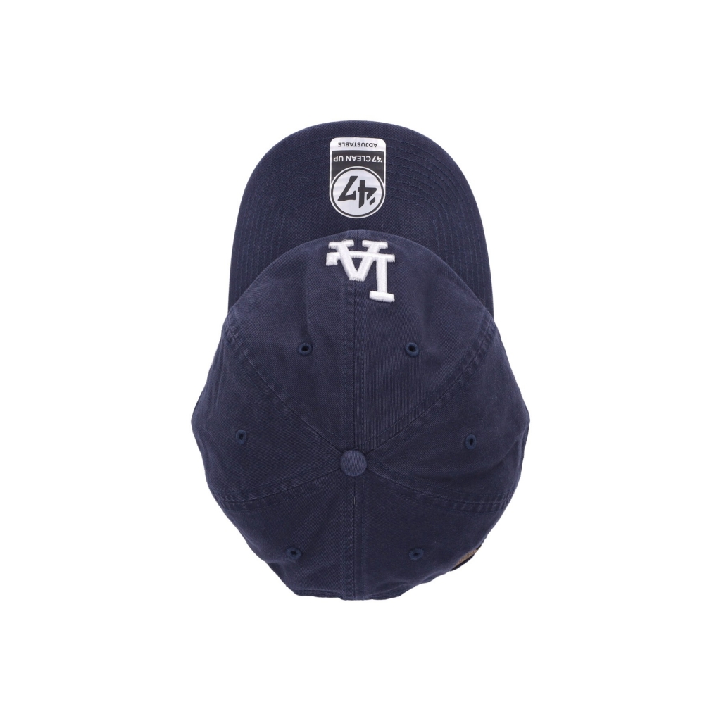 cappellino visiera curva uomo mlb clean up losdod NAVY